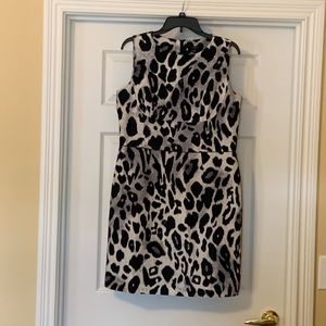 Ann Taylor animal print dress.